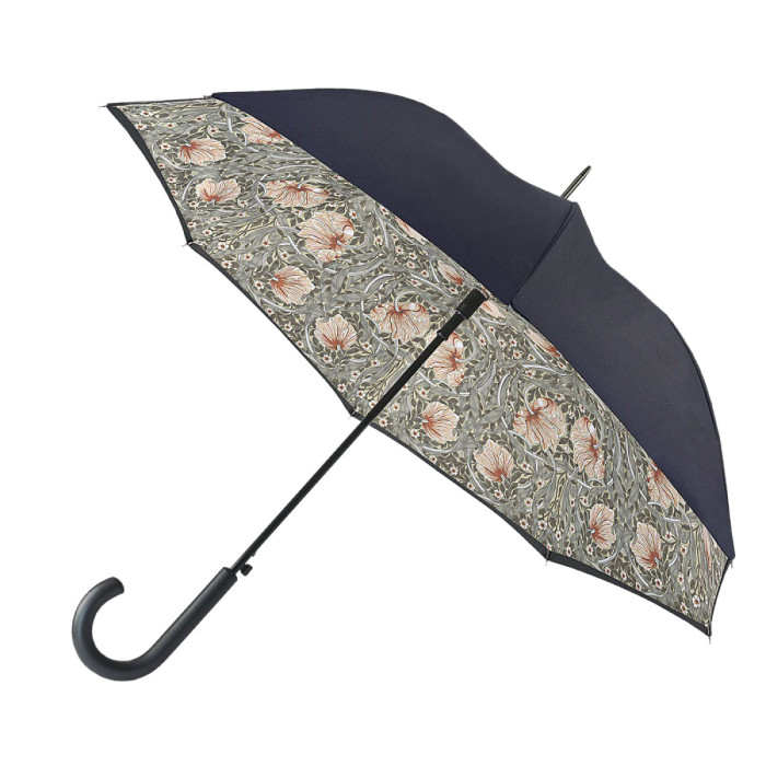 Жіноча парасолька-тростина Fulton L856 Morris & Co. Bloomsbury Pimpernel Bayleaf Manilla