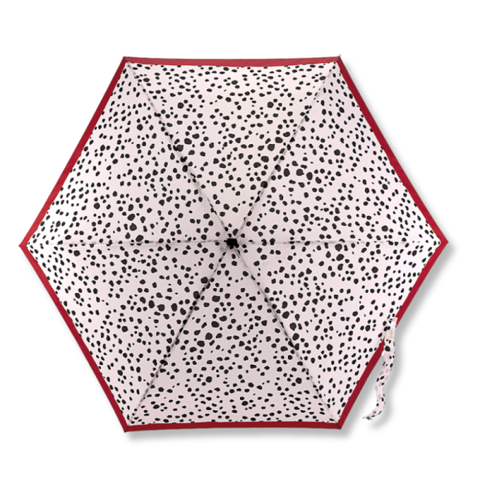 Жіноча міні (кишенькова) парасолька Fulton Tiny-2 L501 Dalmatian (Далматін)
