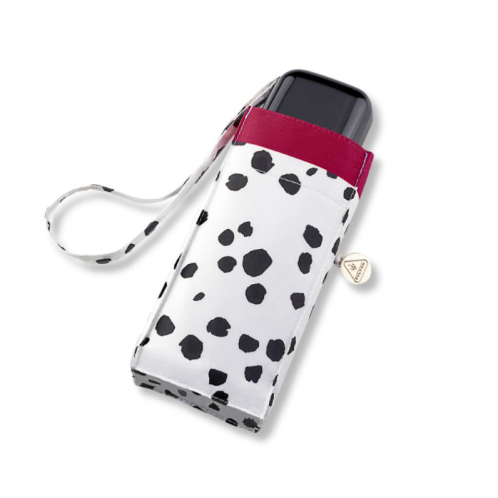 Жіноча міні (кишенькова) парасолька Fulton Tiny-2 L501 Dalmatian (Далматін)
