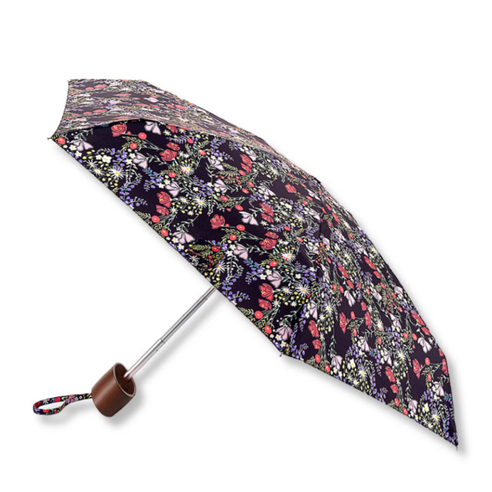 Женский мини (карманный) зонт Fulton Tiny-2 L501 Meadow Fields (Луговые поля)