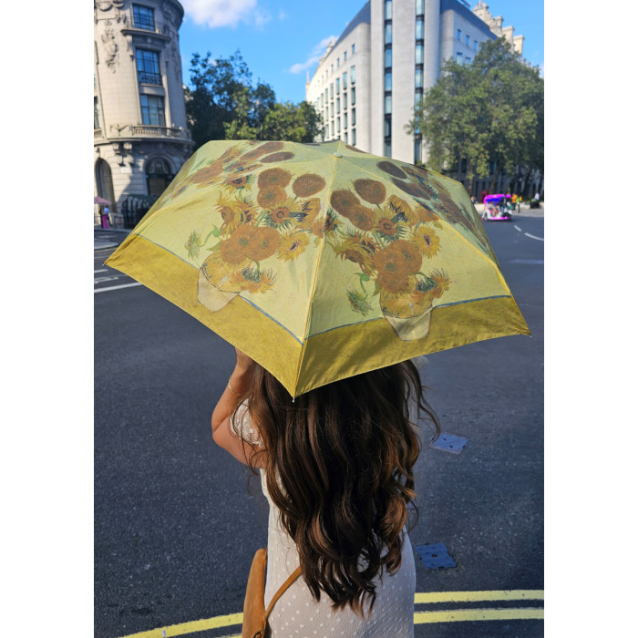 Жіноча парасолька Fulton The National Gallery Tiny-2 L794 Sunflowers (Соняшники)