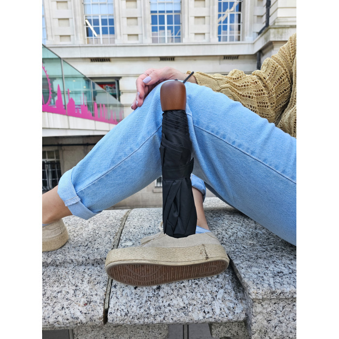 Парасоля Fulton Stowaway Deluxe-1 L449 Black (Чорний)