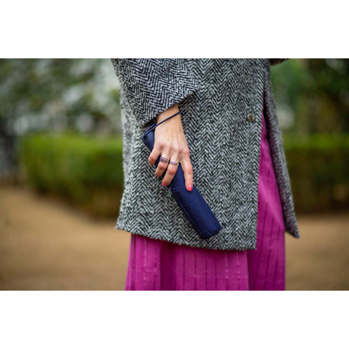 Парасолька універсальна Fulton L710 Open & Close Superslim-1 Navy (Синій)
