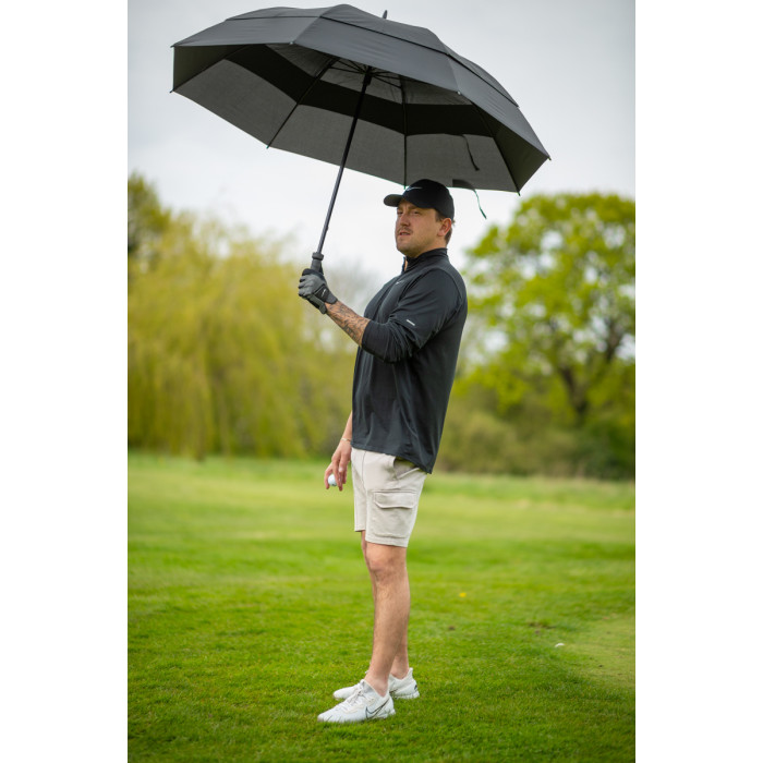 Зонт-гольфер Fulton Stormshield S669 - Black (Черный)