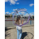 Жіноча парасолька Fulton Birdcage-2 Luxe L866 Digital Blossom (Квітка)
