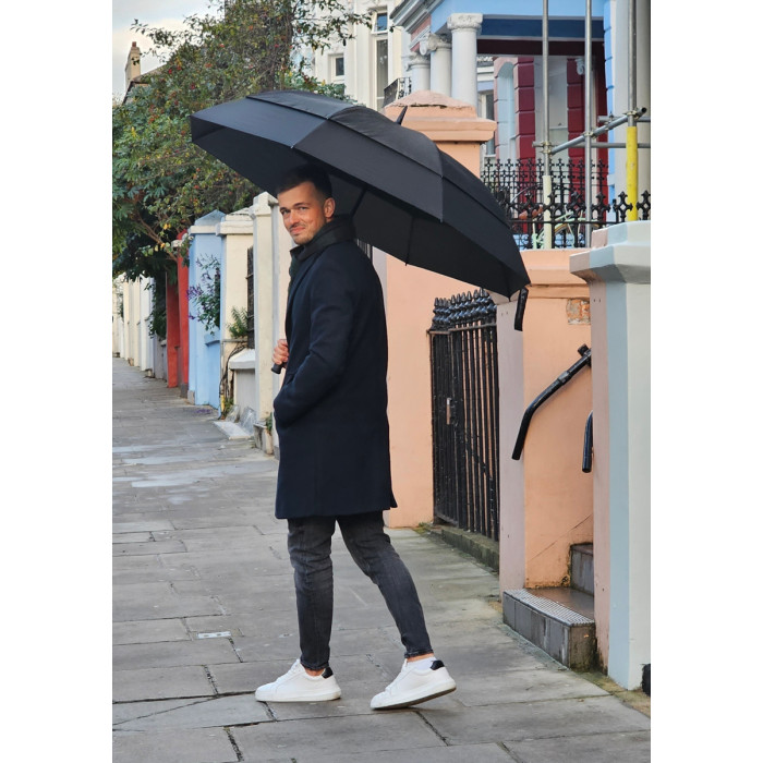 Зонт-гольфер Fulton Stormshield S669 - Black (Черный)
