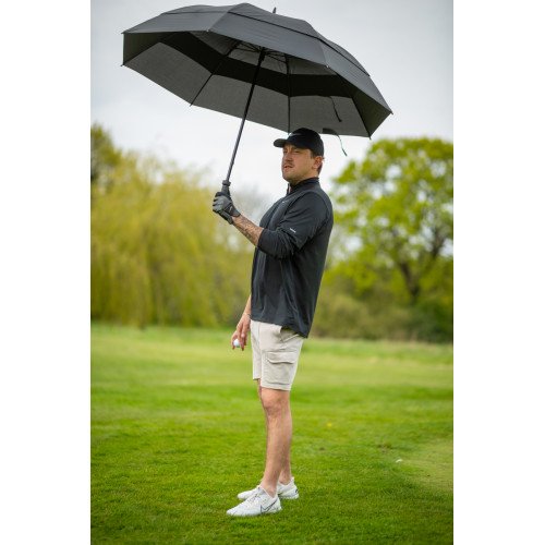 Зонт-гольфер Fulton Stormshield S669 - Black (Черный)