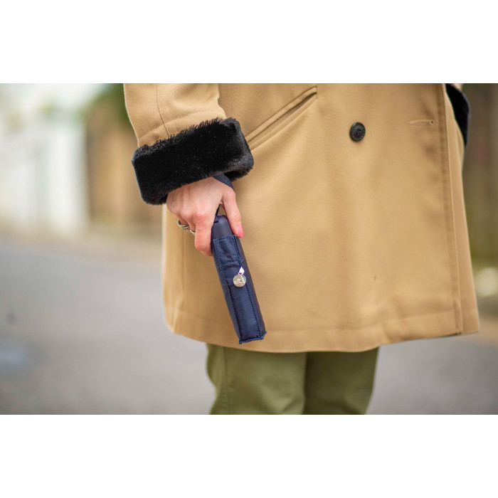 Жіноча міні парасолька Fulton Tiny-1 L500 Navy (Синій)