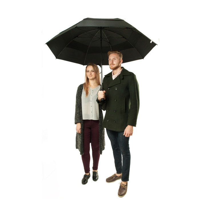 Зонт-гольфер Fulton Stormshield S669 - Black (Черный)