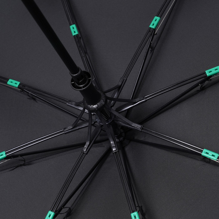 Мужской зонтик антишторм Fulton Vortex G941 Black (Черный)