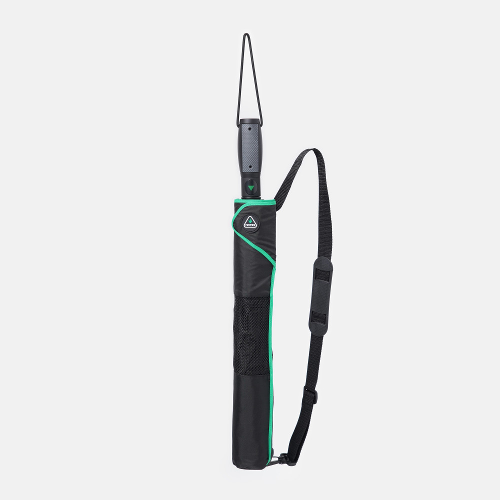Мужской зонтик антишторм Fulton Vortex G941 Black (Черный)