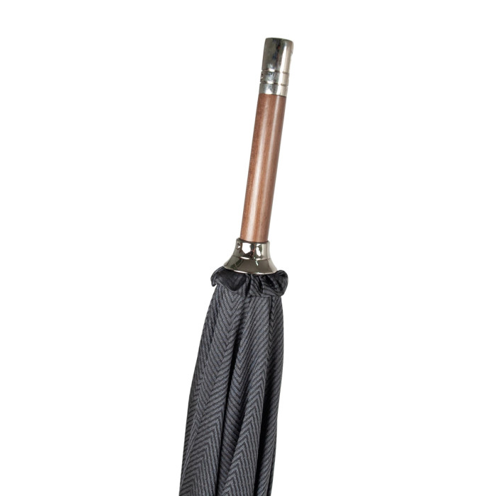 Мужской зонт класса Люкс Fulton Diamond G851 The Radiant UV Tonal Herringbone 
