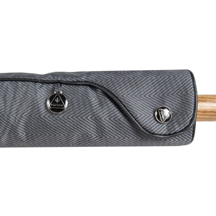 Мужской зонт класса Люкс Fulton Diamond G851 The Radiant UV Tonal Herringbone 