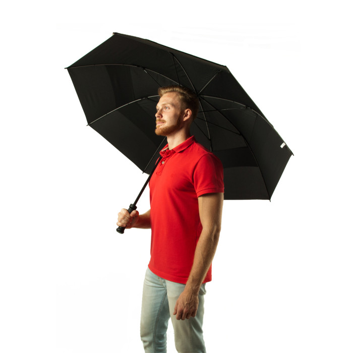 Зонт-гольфер Fulton Stormshield S669 - Black (Черный)