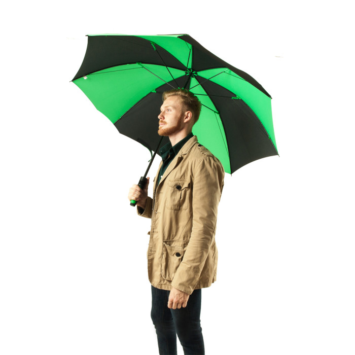 Парасолька-гольфер Fulton Cyclone S837 - Black Green (Чорний/зелений)