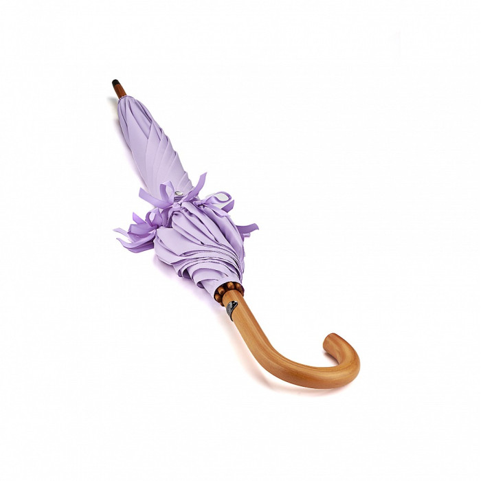 Женский зонт-трость Fulton L908 Kensington UV Pale Lilac (Лиловый)