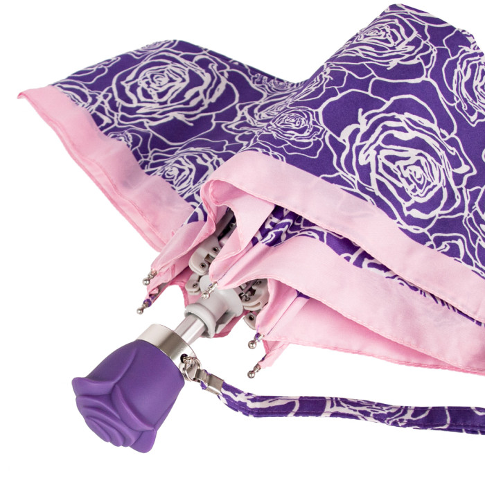 Женский зонт Fulton L926 Curio-2 UV Sketchy Rose (Эскиз розы)