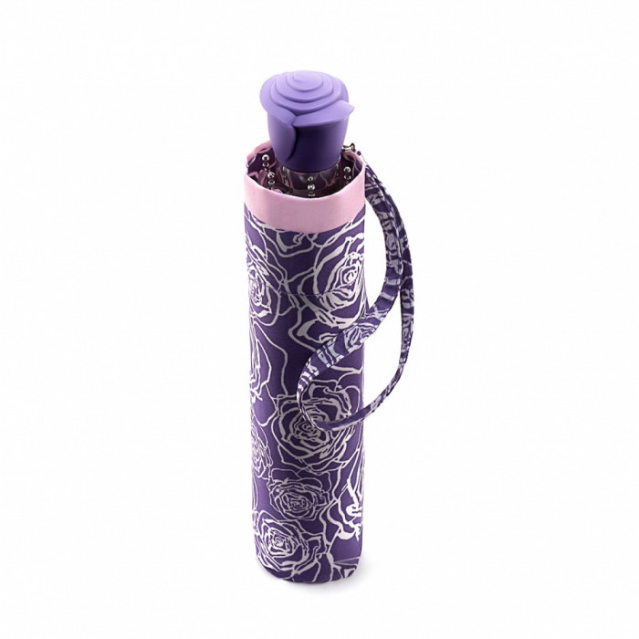 Женский зонт Fulton L926 Curio-2 UV Sketchy Rose (Эскиз розы)