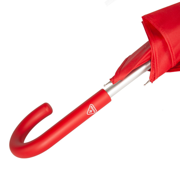 Жіноча парасолька-тростина Fulton Heart Walker-1 UV L909 Red (Серце)