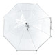 Детский зонт-трость прозрачный Fulton Funbrella-2 C603 Silver (Серебряный)