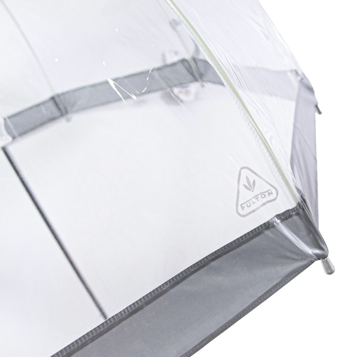 Дитяча парасолька-тростина прозора Fulton Funbrella-2 C603 Silver (Срібний)