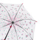Жіноча парасолька-тростина прозора Fulton Birdcage-2 L042 - Rose Bud (Рожевий бутон)