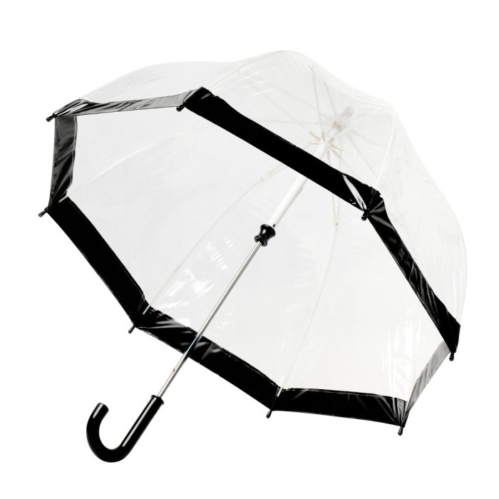 Дитяча парасолька-тростина прозора Fulton Funbrella-2 C603 Black (Чорний)