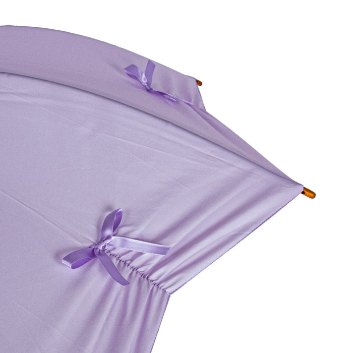 Женский зонт-трость Fulton L908 Kensington UV Pale Lilac (Лиловый)