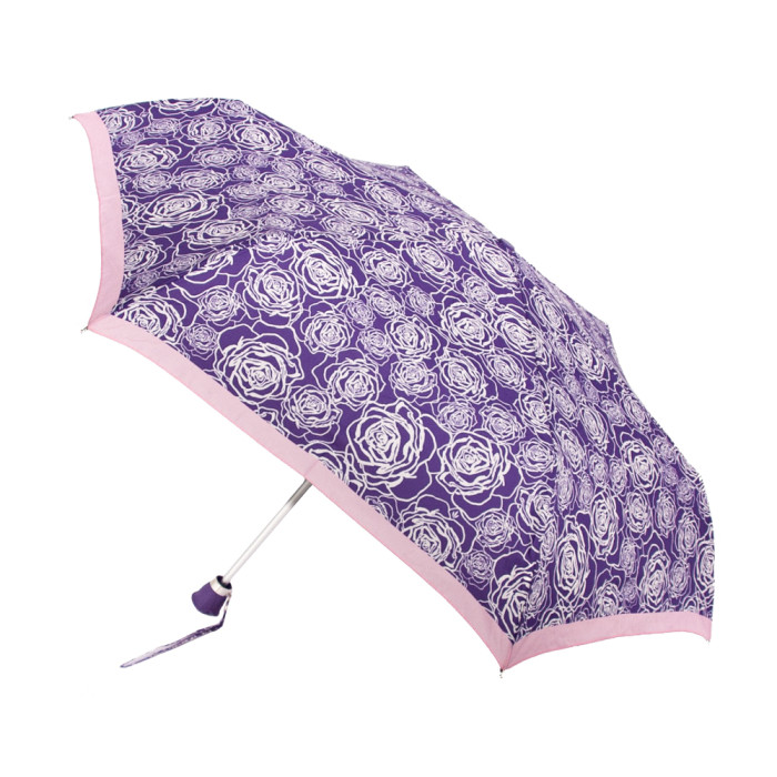 Женский зонт Fulton L926 Curio-2 UV Sketchy Rose (Эскиз розы)