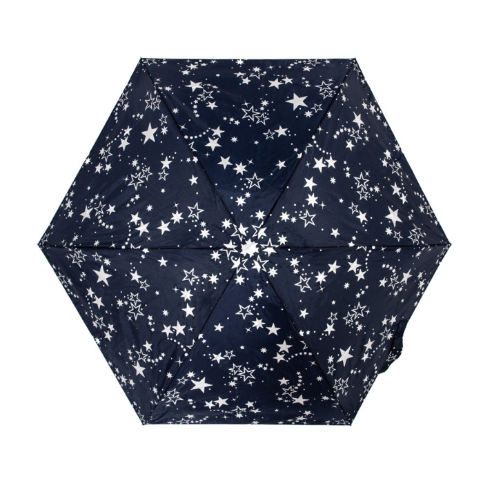 Жіноча міні (кишенькова) парасолька Fulton L501 Tiny-2 Night Sky (Нічне небо)