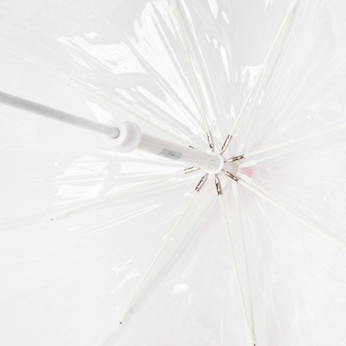 Дитяча парасолька-тростина прозора Fulton Funbrella-2 C603 Pink (Рожевий)
