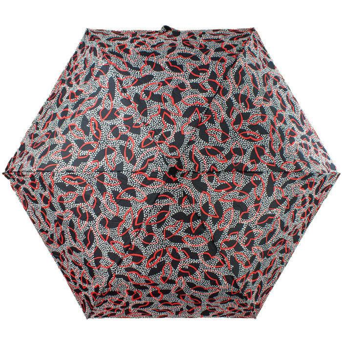Женский зонт Lulu Guinness by Fulton Minilite-2 L869 Dotty Lips (Губы)