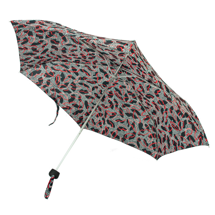 Женский зонт Lulu Guinness by Fulton Minilite-2 L869 Dotty Lips (Губы)