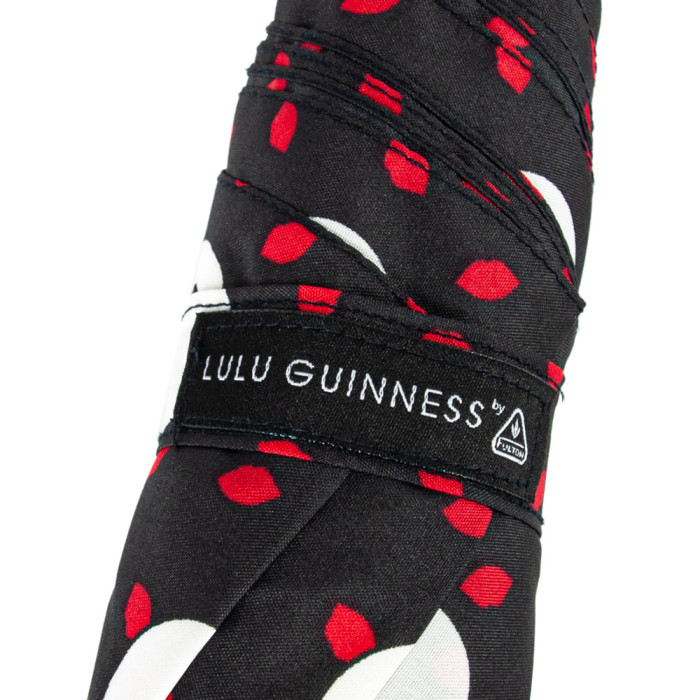 Женский зонт Lulu Guinness by Fulton Minilite-2 L869 Polka Lips (Горошек)