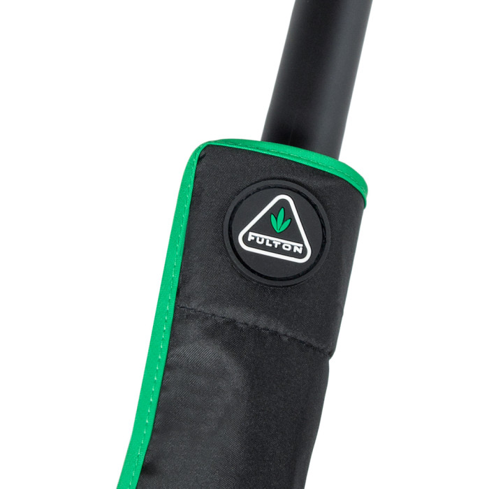 Мужской зонт-трость антишторм Fulton Typhoon-1 G844 Black (Черный)