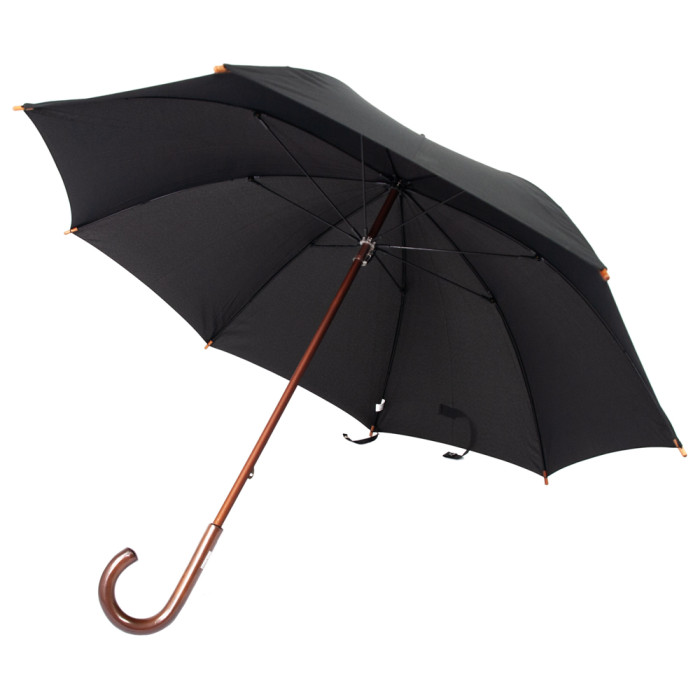 Парасолька-тростина Fulton Kensington-1 L776 Black (Чорний)