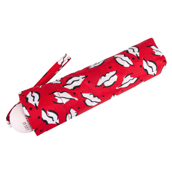 Женский зонт Lulu Guinness by Fulton Minilite-2 L869 Beauty Spot (Губы)