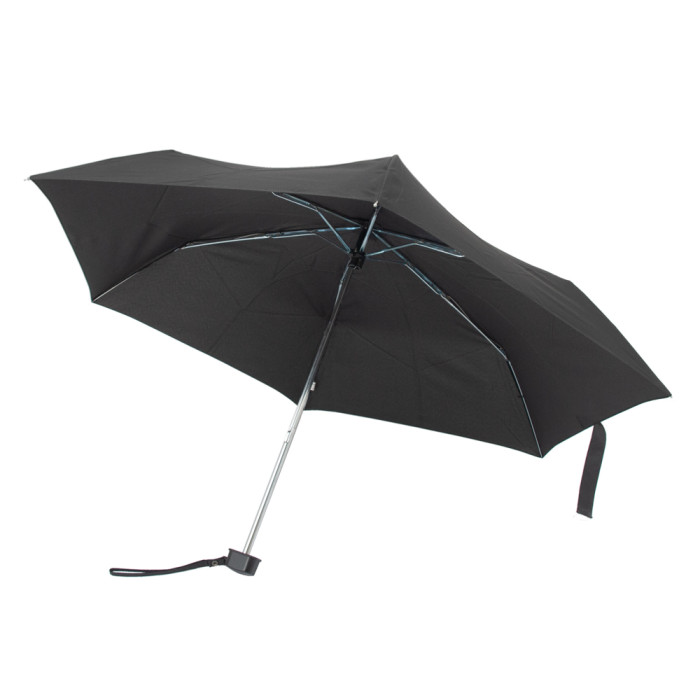 Зонт Fulton Miniflat-1 L339 - Black (Черный)