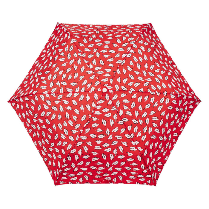 Женский зонт Lulu Guinness by Fulton Minilite-2 L869 Beauty Spot (Губы)