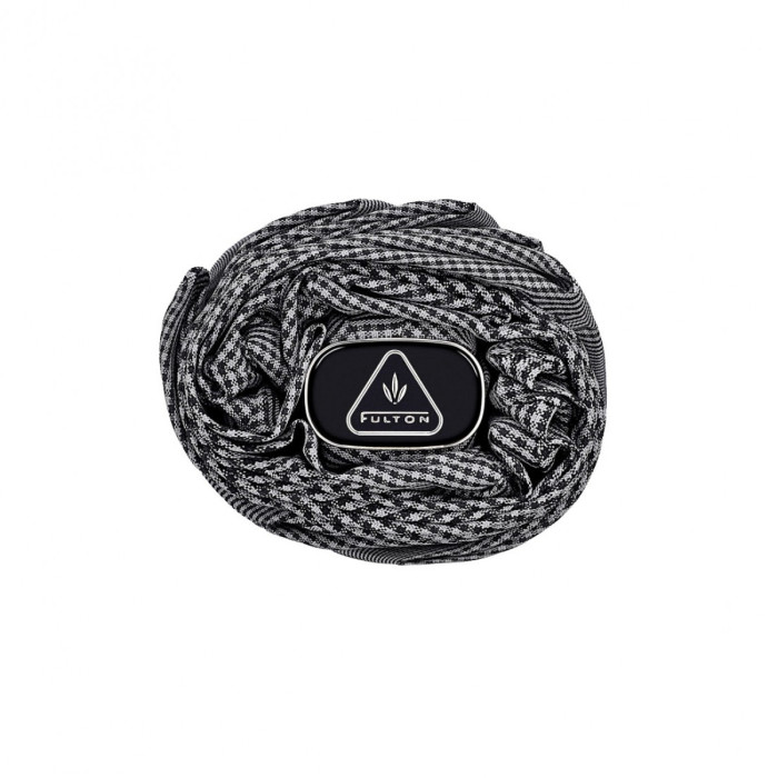 Чоловіча парасолька преміум-класу Fulton Diamond G853 UV Asscher Mono Houndstooth
