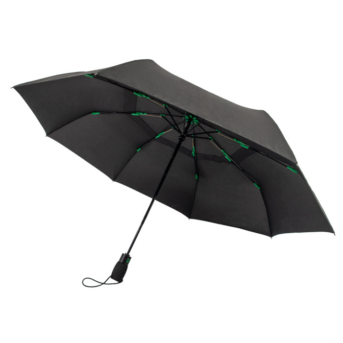 Мужской зонт антишторм Fulton Tornado G840 Black (Черный) 