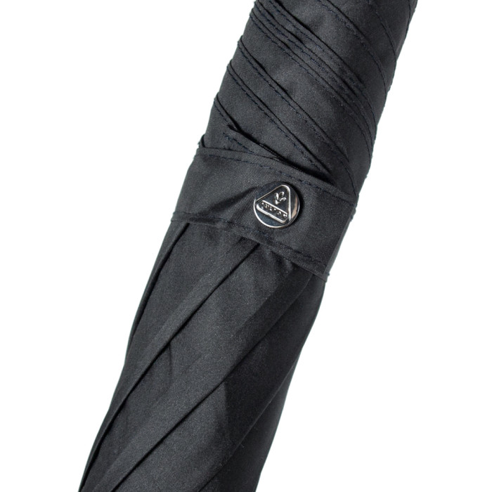 Мужской зонт-трость антишторм Fulton Typhoon-1 G844 Black (Черный)