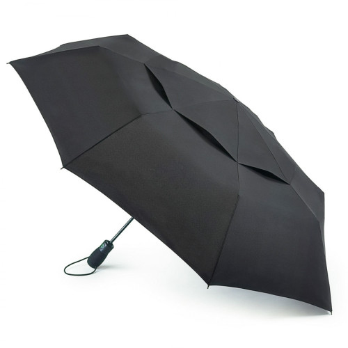 Мужской зонт антишторм Fulton Tornado G840 Black (Черный) 
