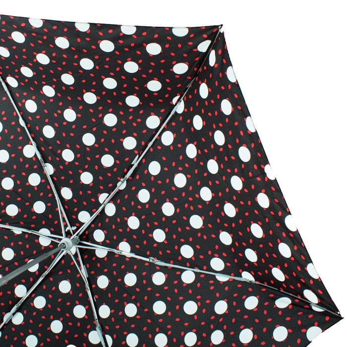 Женский зонт Lulu Guinness by Fulton Minilite-2 L869 Polka Lips (Горошек)