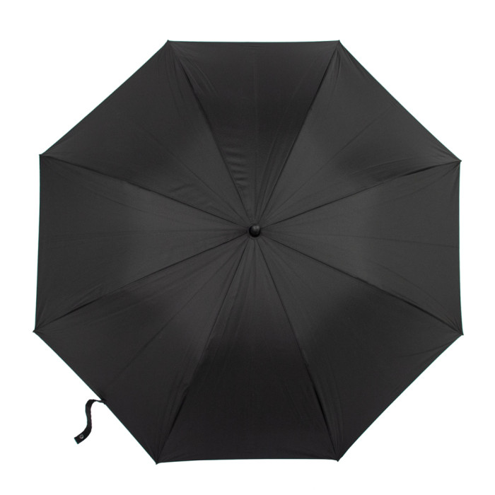 Мужской зонт-трость антишторм Fulton Typhoon-1 G844 Black (Черный)