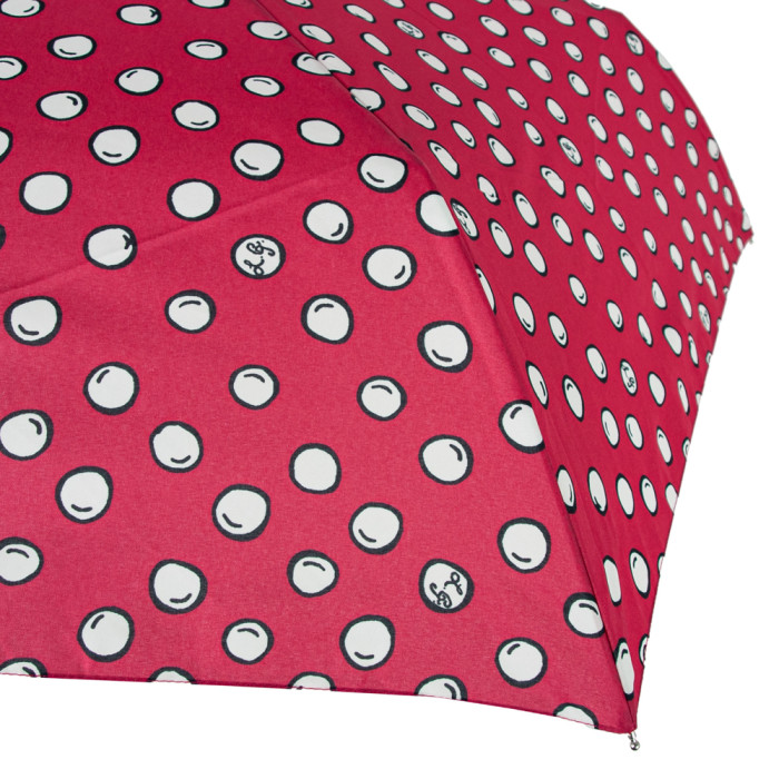 Женский зонт Lulu Guinness by Fulton Minilite-2 L869 Polka Pearls (Жемчужный горох)