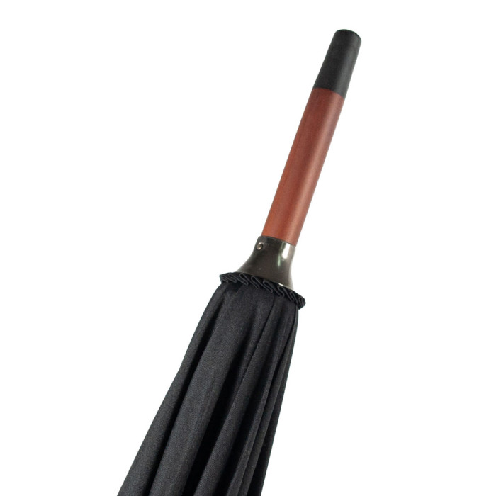 Парасолька-тростина Fulton Kensington-1 L776 Black (Чорний)