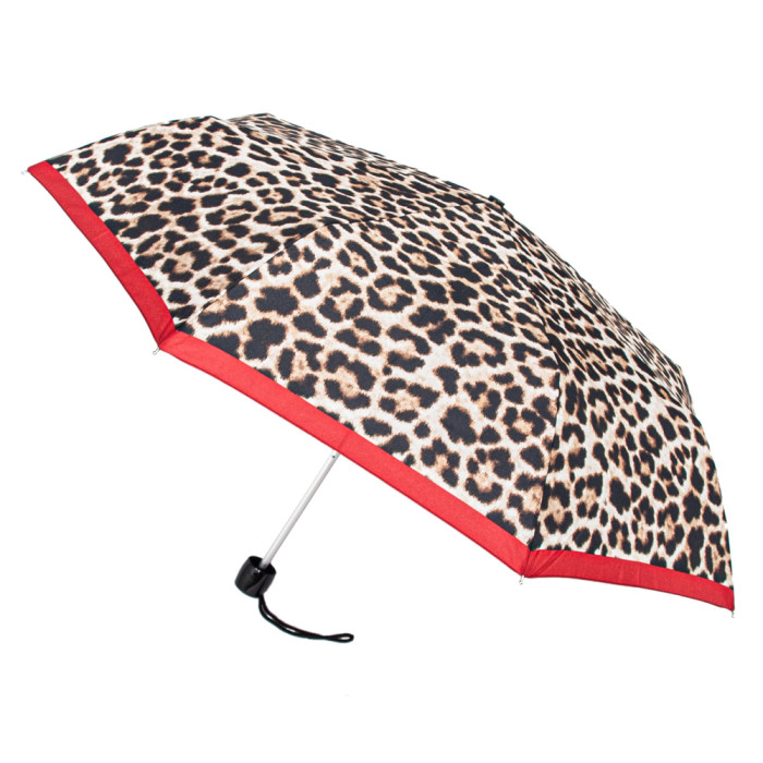 Жіноча парасолька Fulton Minilite-2 L354 Lusterous Leopard (Леопард)