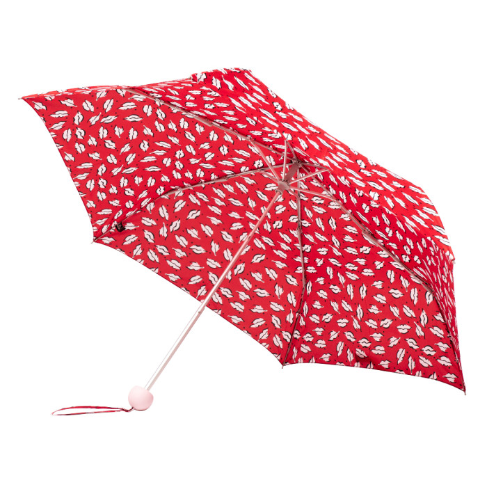 Жіноча парасолька Lulu Guinness by Fulton Minilite-2 L869 Beauty Spot (Губи)