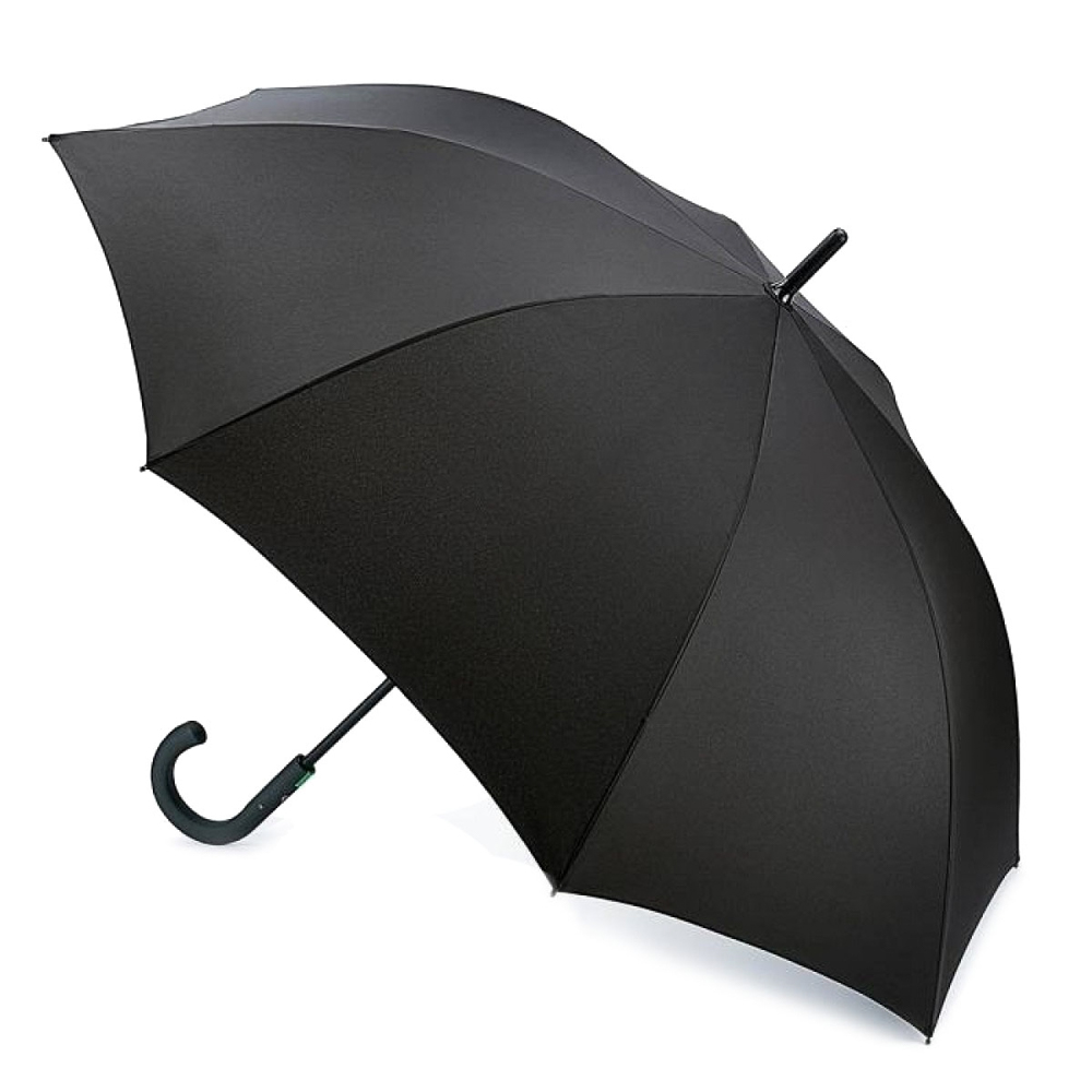 Мужской зонт-трость антишторм Fulton Typhoon-1 G844 Black (Черный)